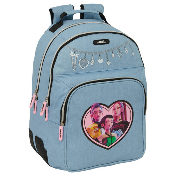 K-pop Demon Hunters Denim Dreams skolväska, 42 cm