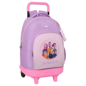 K-pop Demon Hunters ikonisk premium rullande skolväska, 45 cm