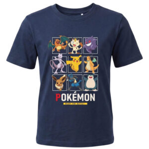 Pokémon Fun Squad blå kortärmad barntröja, 4 år / 104 cm