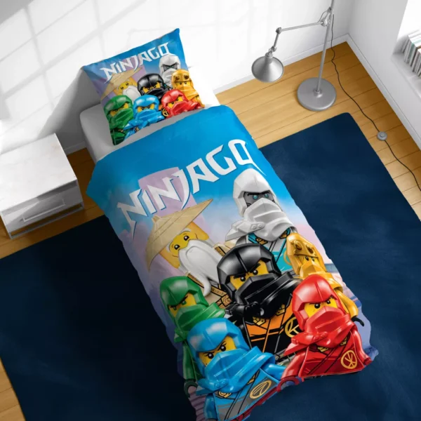 LEGO Ninjago bäddset 100 × 135 cm – 100 % bomull - Bild 2