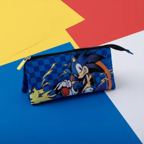 Sonic the Hedgehog Pennfodral med 3 fack 23 cm - Bild 4