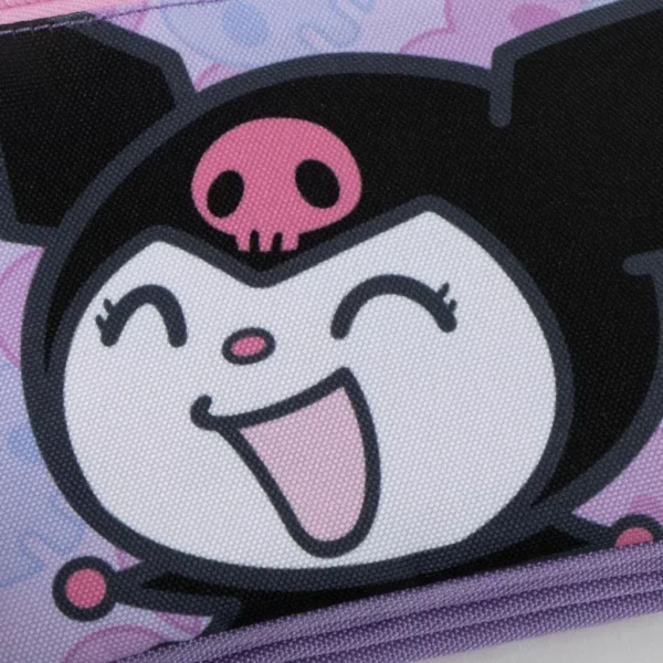 Hello Kitty Kuromi Little Rebel pennfodral med 3 fack 23 cm - Bild 4