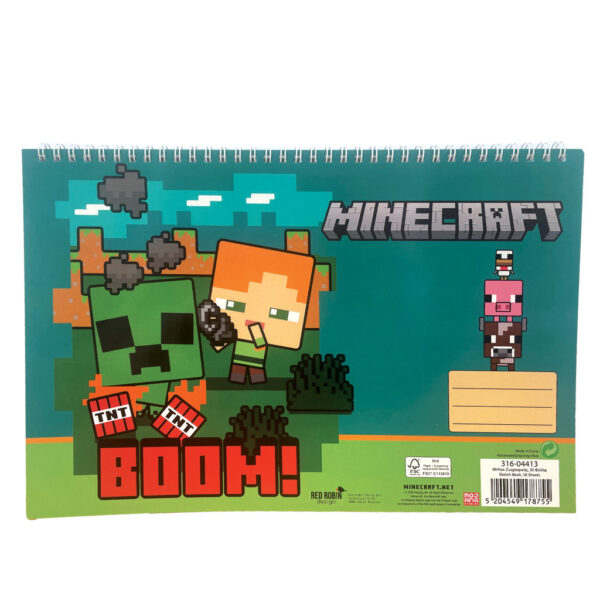 Minecraft Ritblock A4 – 30 Blad