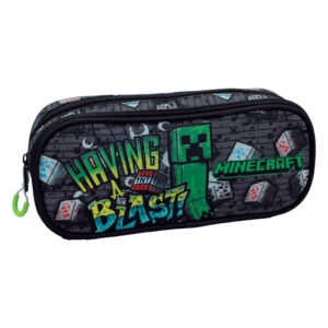 Minecraft Metro Art Blast pennfodral med 2 fack 23,5 cm