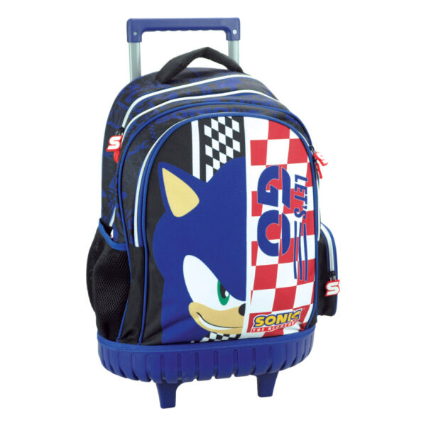 Sonic the Hedgehog Premium rullande skolväska 42 cm