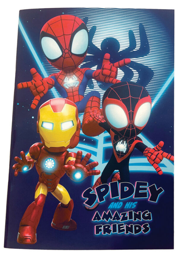 Spindelmannen Spidey Ultimate B/5 Linjerad Anteckningsbok 40 Ark