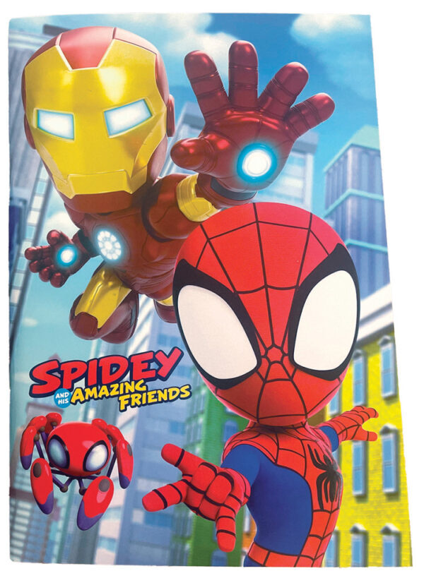 Spindelmannen Spidey Friends B/5 linjerad anteckningsbok 40 blad
