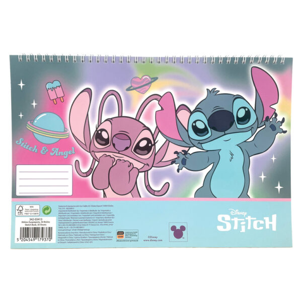 Disney Lilo och Stitch Skissblock A4 – 30 blad