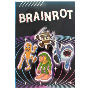 Brainrot B/5 linjerad anteckningsbok 40 sidor