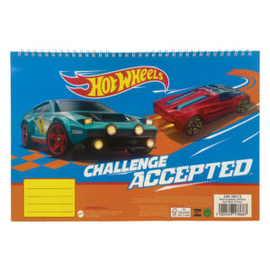 Hot Wheels Runner A4 spiralblock, 30 blad
