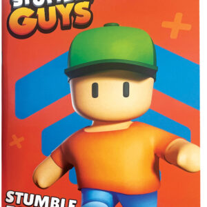 Stumble Guys B/5 linjerad anteckningsbok 40 blad