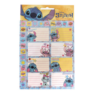 Disney Lilo och Stitch universum anteckningsetiketter, 16-pack