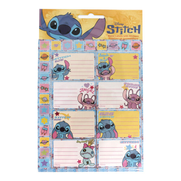 Disney Lilo and Stitch klistermärken för anteckningsböcker, 16-pack