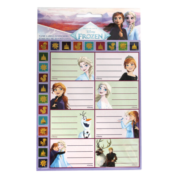Disney Frozen Forever etikettset för anteckningsböcker, 16 st