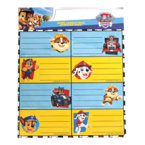 Paw Patrol Etikettset för anteckningsbok, 16 st