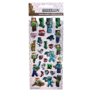 Minecraft Creepers behöver kramar bubbelfolie 10x25 cm