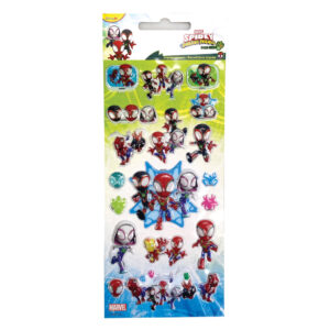 Spindelmannen Spidey bubbelfolie klistermärke 10x25 cm