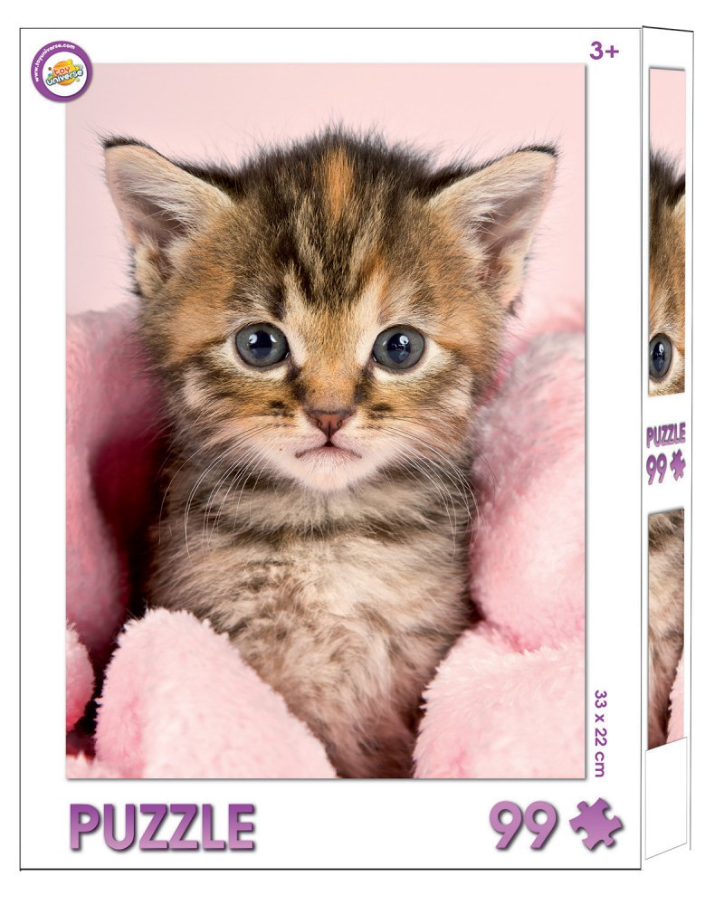 Cat Cozy place pussel 99 bitar, andra sortering