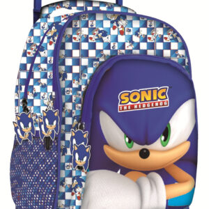 Sonic the Hedgehog Modern Premium Rullande Skolväska, 44 cm