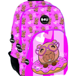 Capybara Donut skolryggsäck, 44 cm
