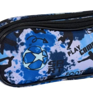 Football Be Winner pennfodral med 2 fack 21 cm
