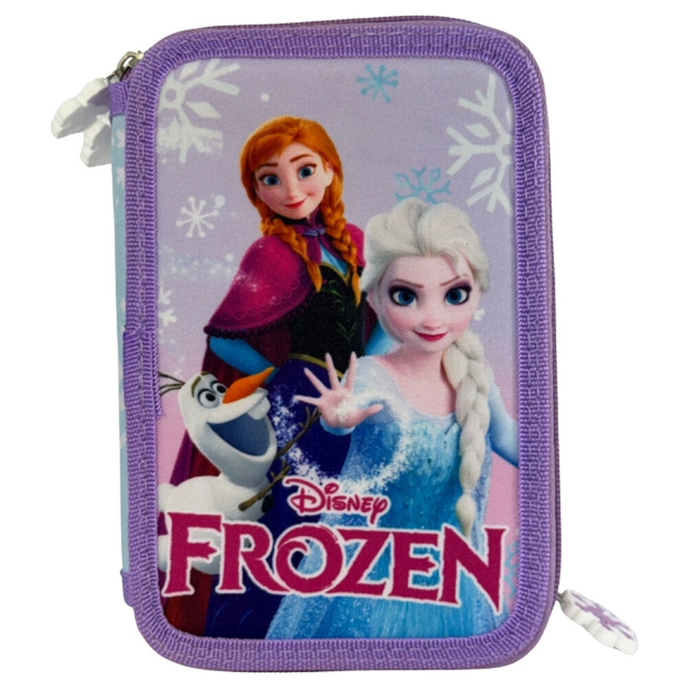 Disney Frozen Winter Magic fylld trevånings pennfodral Giotto