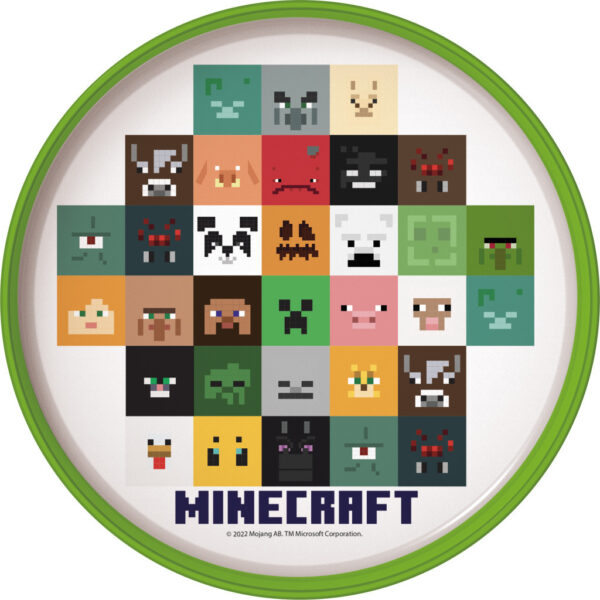 Minecraft Crafters halkfri mikrotallrik 19,5 cm