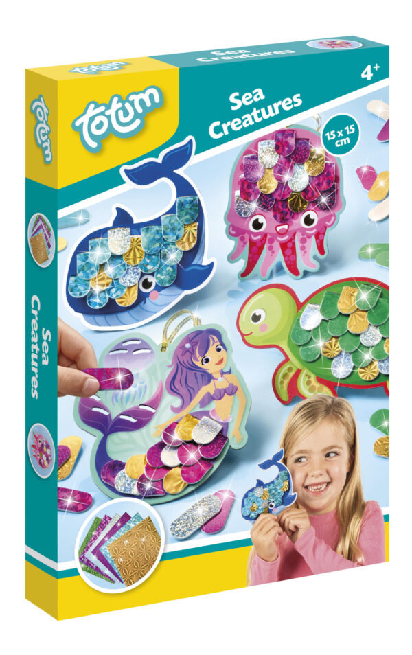 Ocean Totum Kreativt Set med Havsdjur 18x27 cm