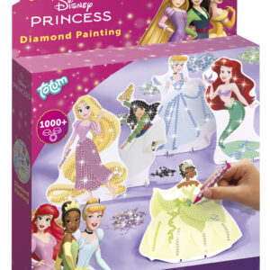 Disney Princess Totum diamantmålning set med 5 bilder