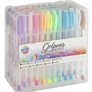 Colour Moxy 48-delars gelpennset i ask