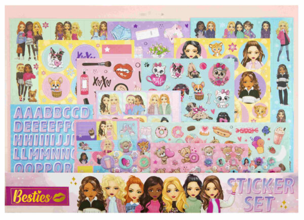 Colour Besties Mega Klistermärkeset 300 st