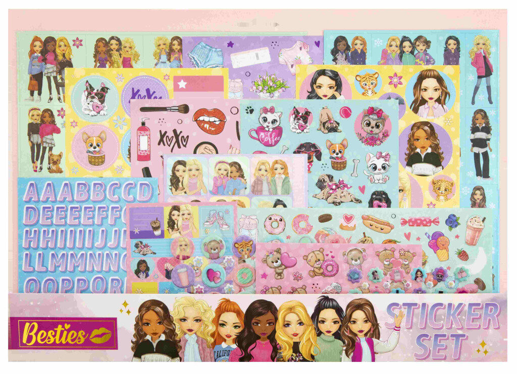 Colour Besties Mega Klistermärkeset 300 st
