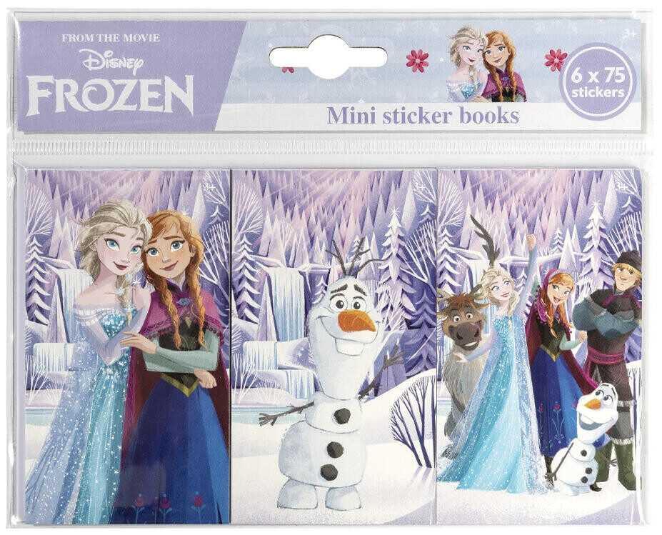 Disney Frozen mini klistermärkesset 6 st
