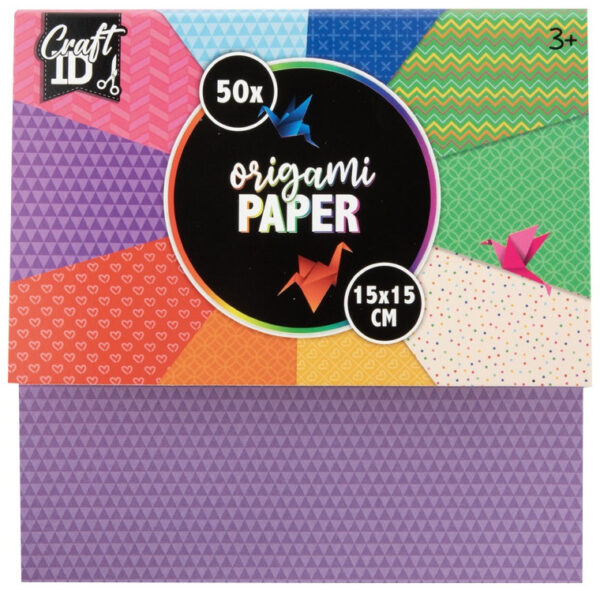 Colour Craft origamipapper 15x15 cm
