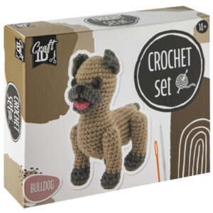 Dog Craft Bulldog kreativt virkningskit