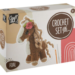 Hästar Kreativt virkningsset