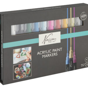 Colour Nassau akrylpennor 10-pack
