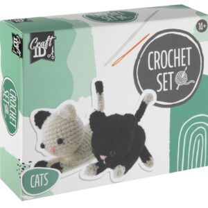 Cat Craft kreativt virkset, 2 delar