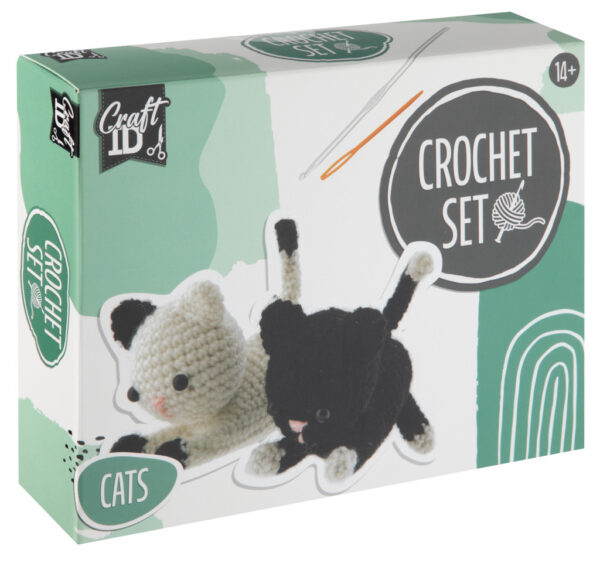 Cat Craft kreativt virkset, 2 delar