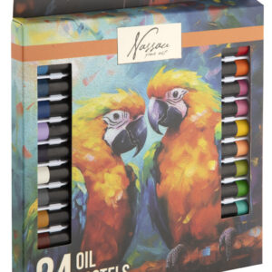 Colour Nassau set med 24 oljepastellkritor