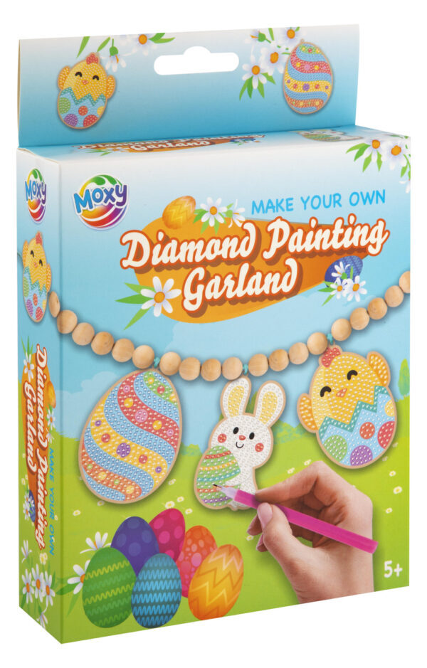 Påskleende diamantpärlband set