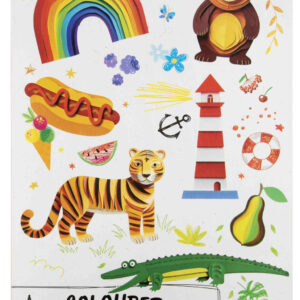 Colour Moxy färgat kartongpapper set 10 ark