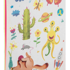 Colour Moxy neon kreativt pappersset 40 ark