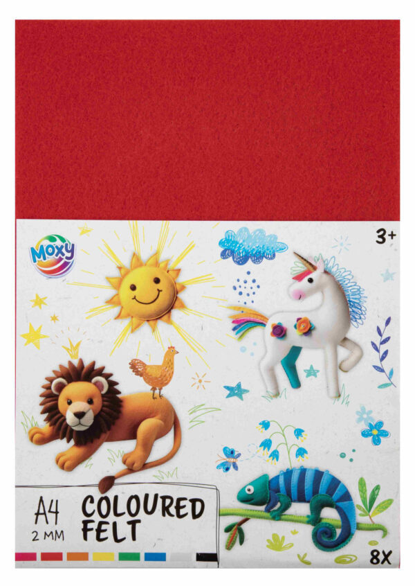 Colour Moxy kreativa filtblad 8 ark