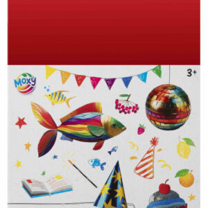 Colour Moxy spegelkartong papper set 10 ark
