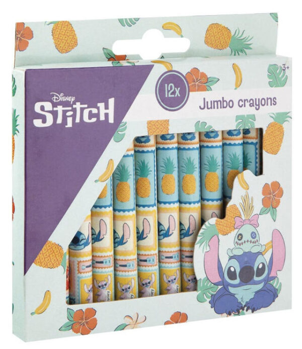 Disney Lilo & Stitch Aloha 12-delars kritset i oljepastell