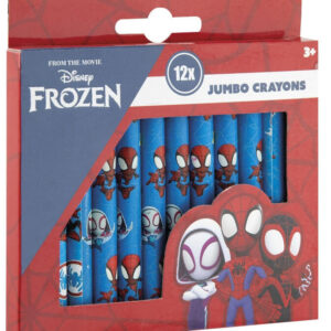 Spindelmannen Spidey Friends vaxkritor 12-pack
