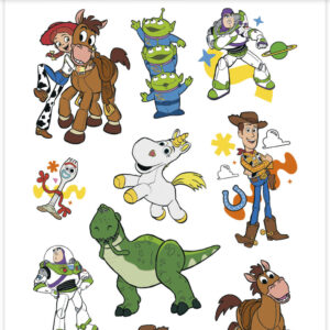 Disney Toy Story Äventyr 12 st tatueringar