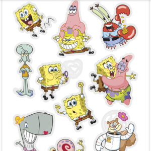 SpongeBob roliga tatueringar 12 st