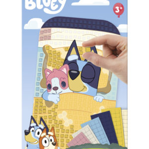 Bluey säng skum mosaik kreativt set